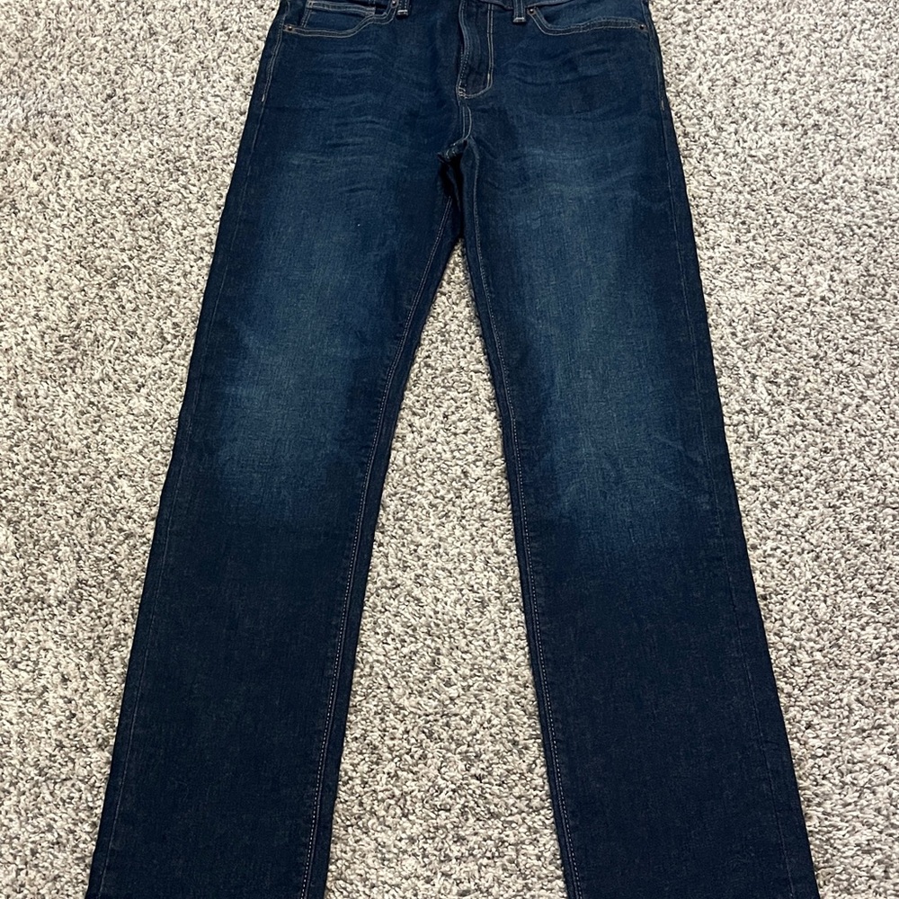 Old Navy Boy’s Dark Blue Straight Jeans- size 16